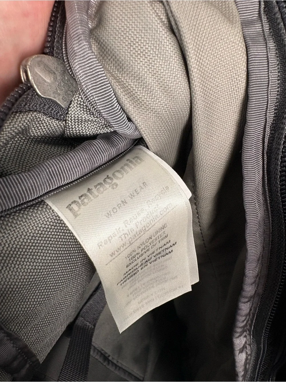 Patagonia Black Laptop Travel Briefcase Messenger Carry On Bag